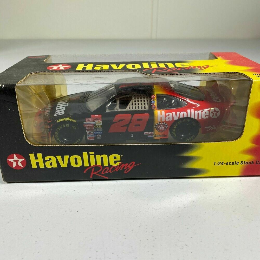 Petty Rudd #28 Nascar Diecast 1 24 Havoline Case Racing Action Rare New in Box